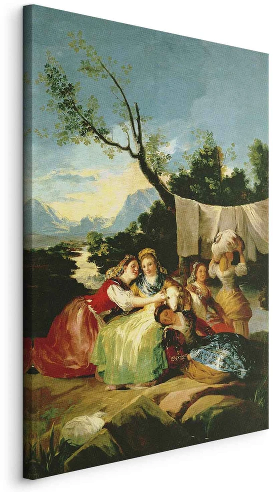 Paveikslas Francisco Goya - Skalbėjos