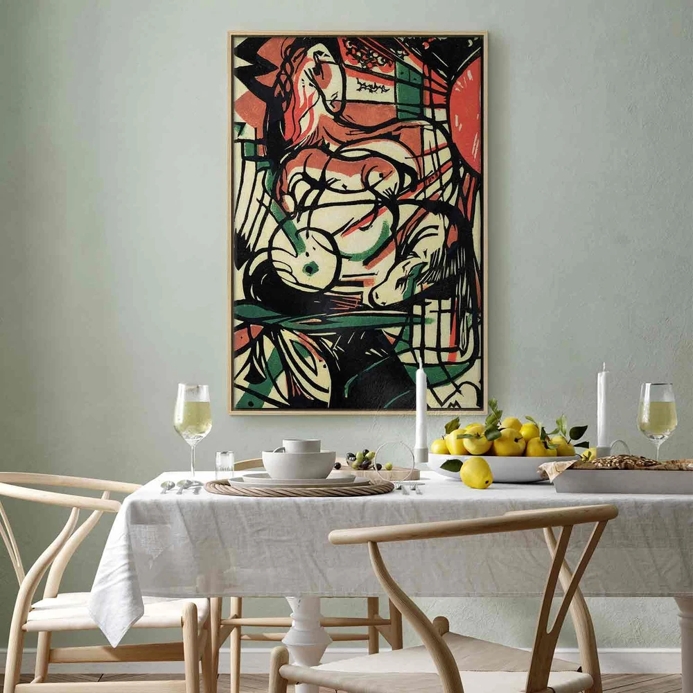 Paveikslas Franz Marc - Arklio gimimas