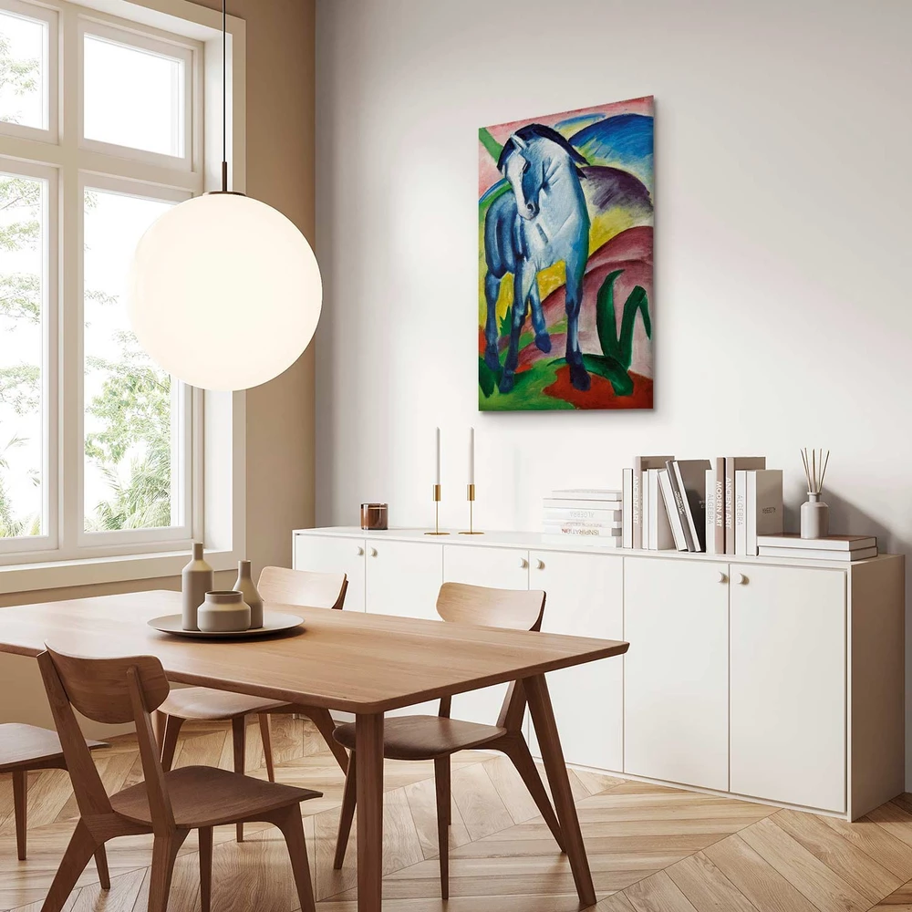 Paveikslas Franz Marc - Mėlynasis arklys