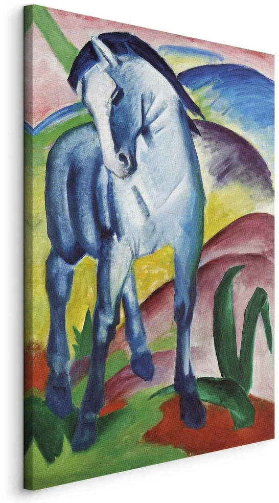 Paveikslas Franz Marc - Mėlynasis arklys