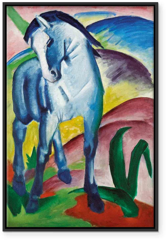 Paveikslas Franz Marc - Mėlynasis arklys