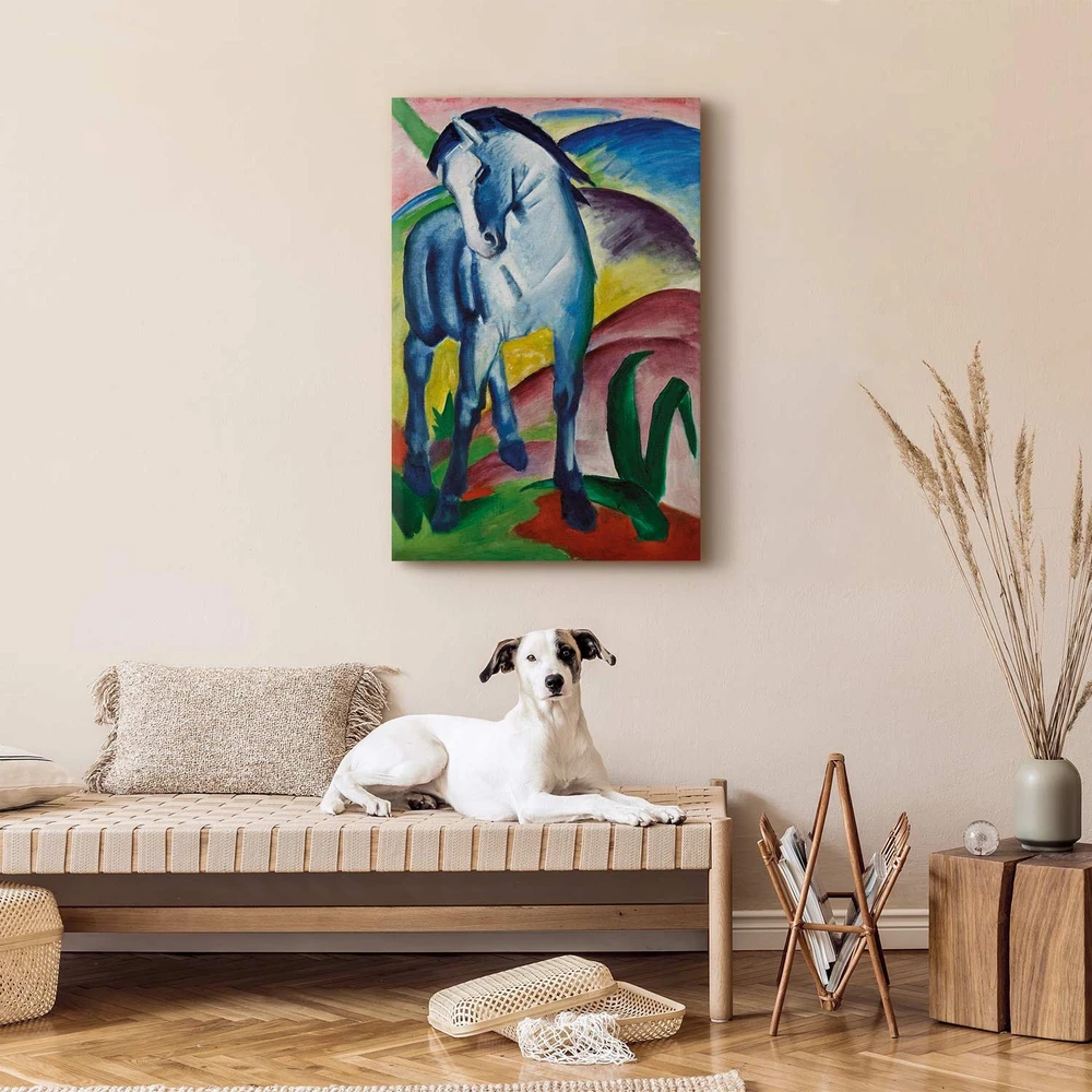 Paveikslas Franz Marc - Mėlynasis arklys