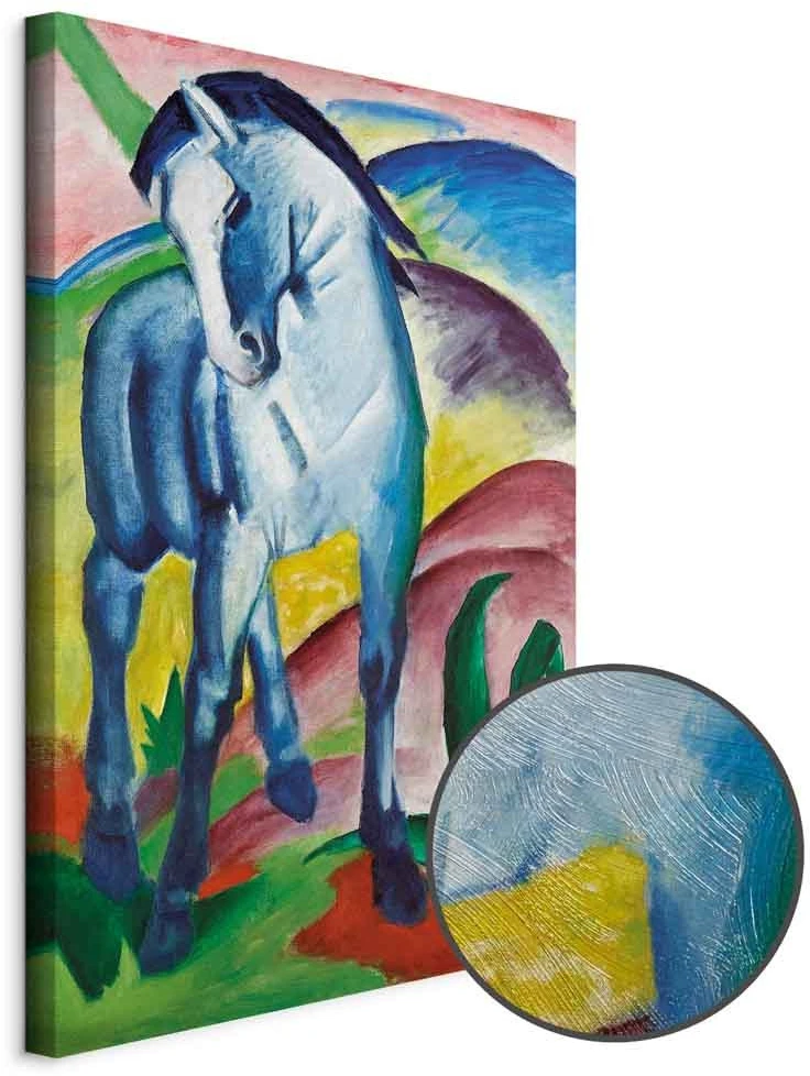 Paveikslas Franz Marc - Mėlynasis arklys