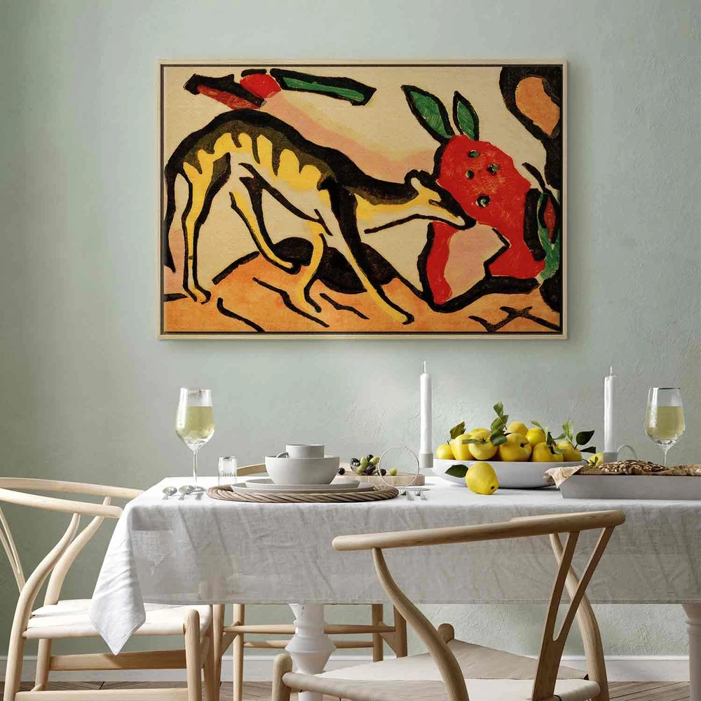 Paveikslas Franz Marc - Pasakų gyvūnas
