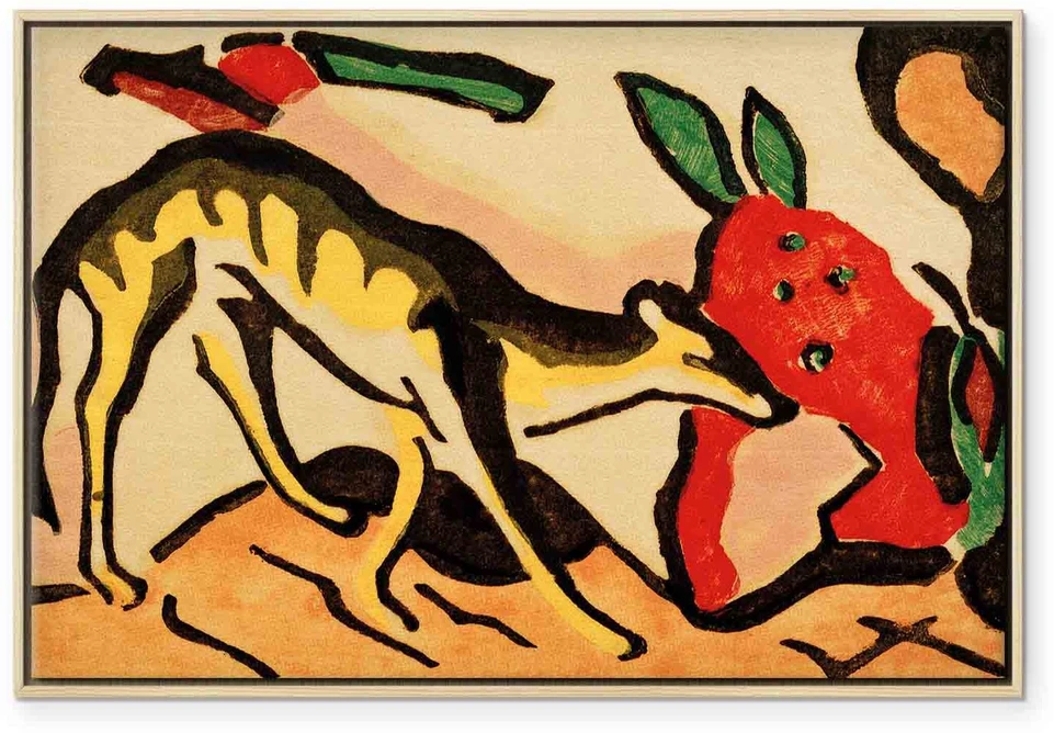 Paveikslas Franz Marc - Pasakų gyvūnas