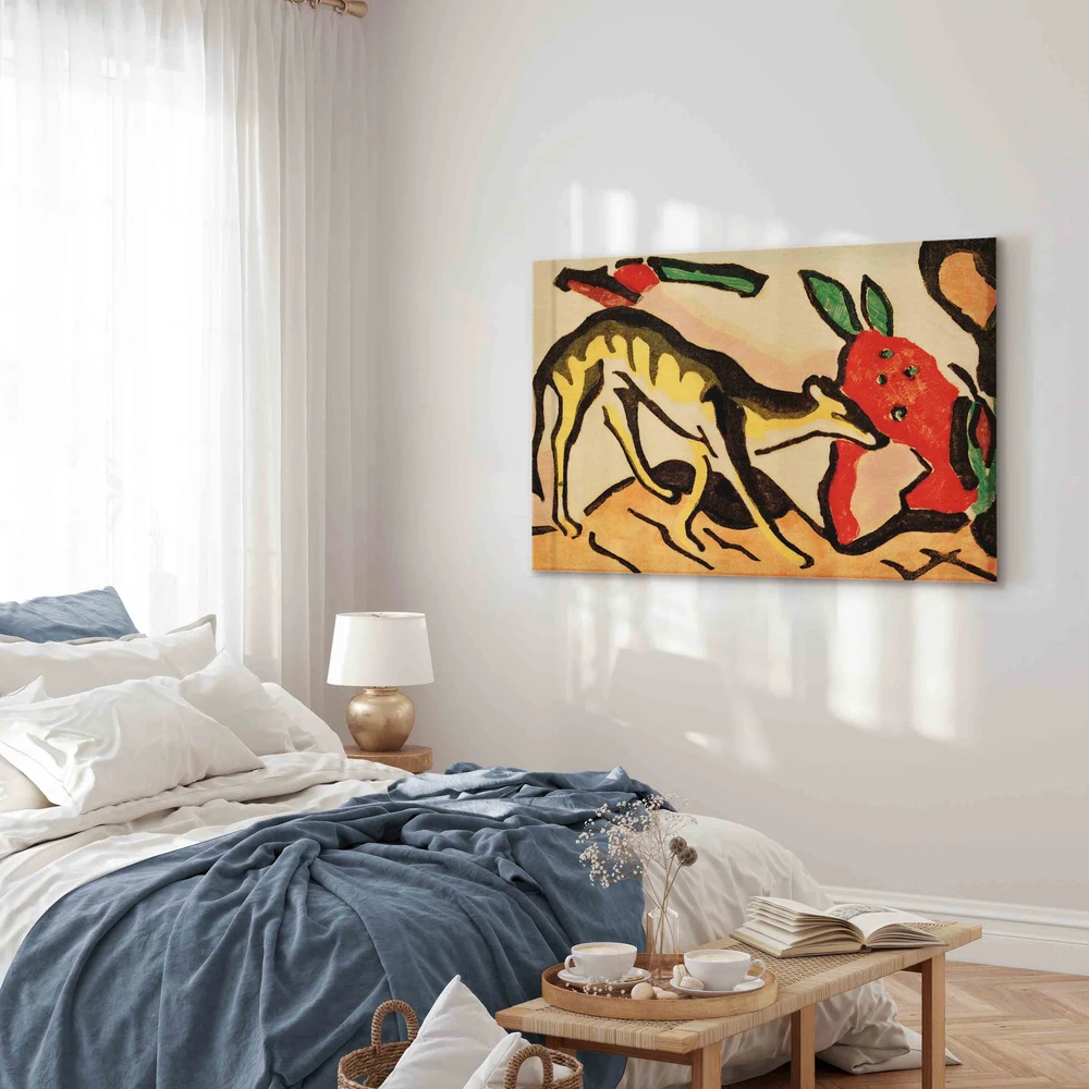 Paveikslas Franz Marc - Pasakų gyvūnas