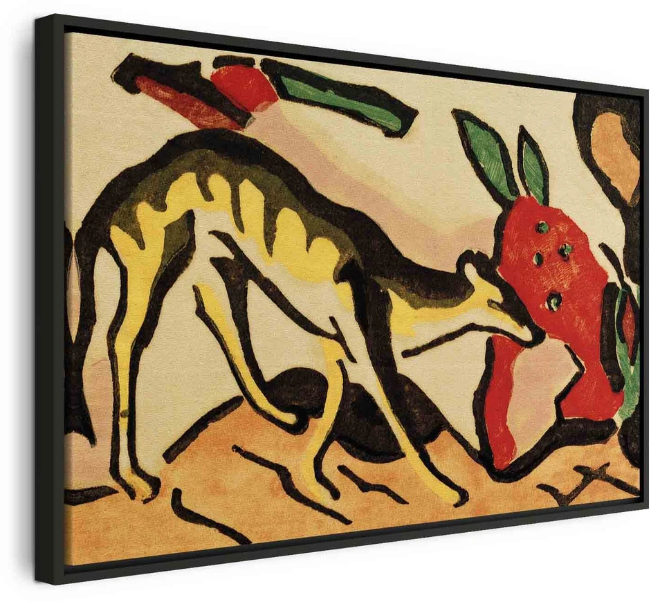Paveikslas Franz Marc - Pasakų gyvūnas