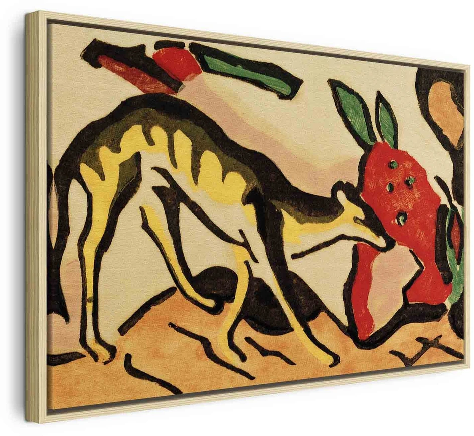 Paveikslas Franz Marc - Pasakų gyvūnas