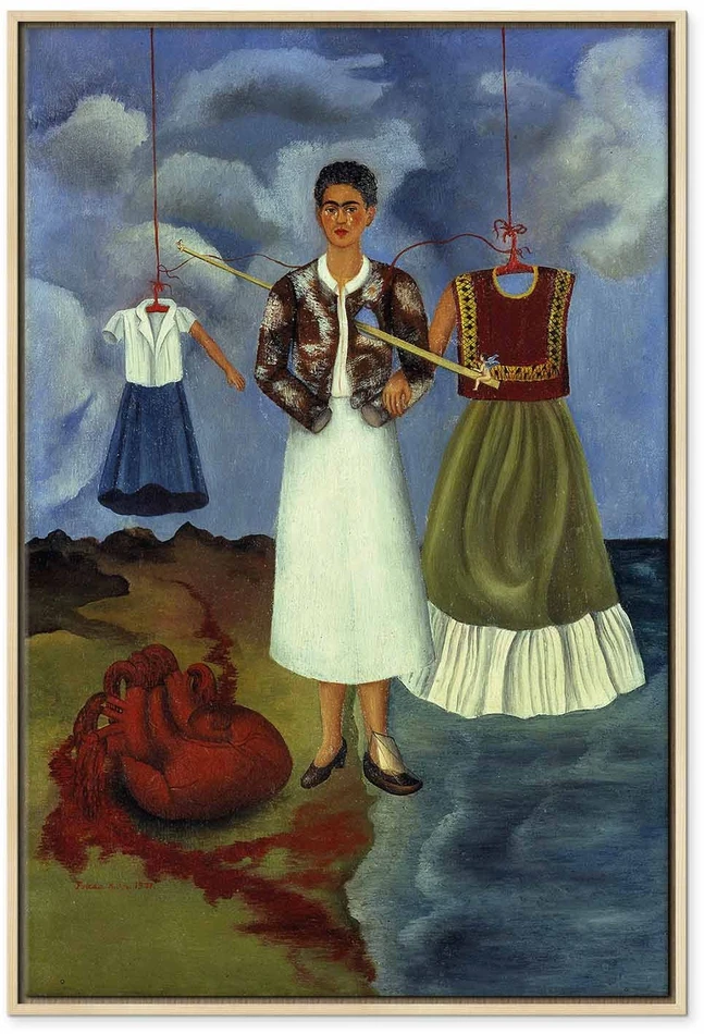 Paveikslas Frida Kahlo - Atmintis (Širdis)