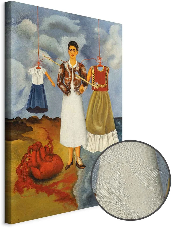 Paveikslas Frida Kahlo - Atmintis (Širdis)