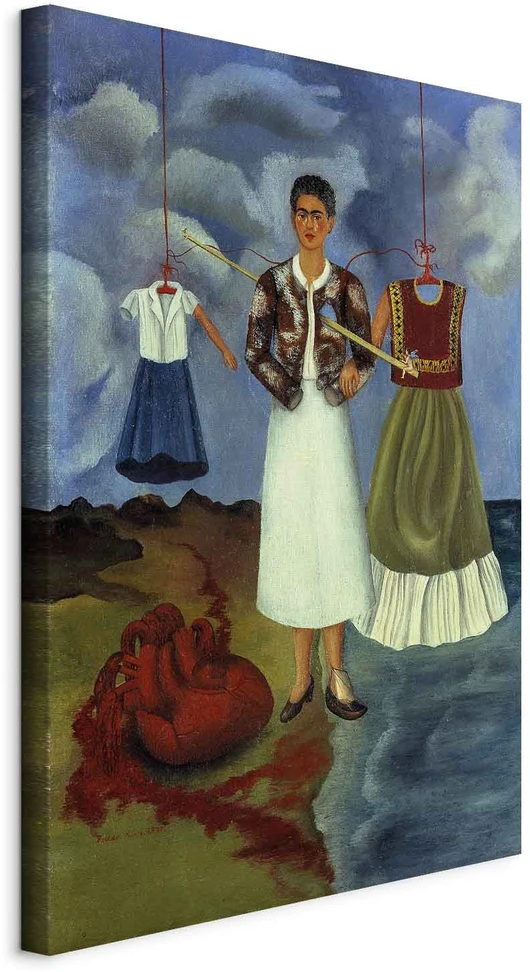 Paveikslas Frida Kahlo - Atmintis (Širdis)