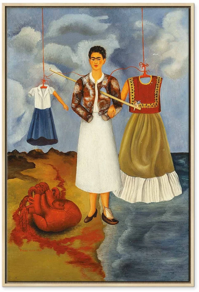 Paveikslas Frida Kahlo - Atmintis (Širdis)