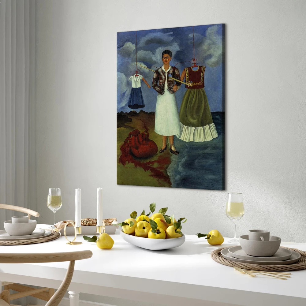 Paveikslas Frida Kahlo - Atmintis (Širdis)
