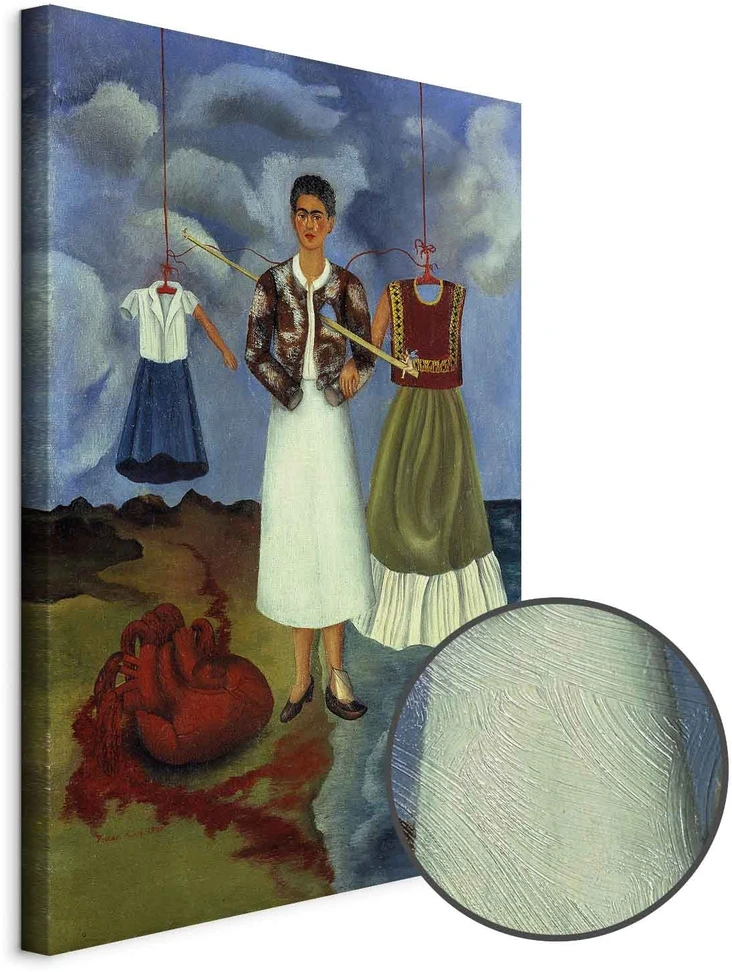 Paveikslas Frida Kahlo - Atmintis (Širdis)