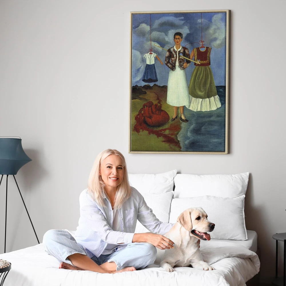 Paveikslas Frida Kahlo - Atmintis (Širdis)
