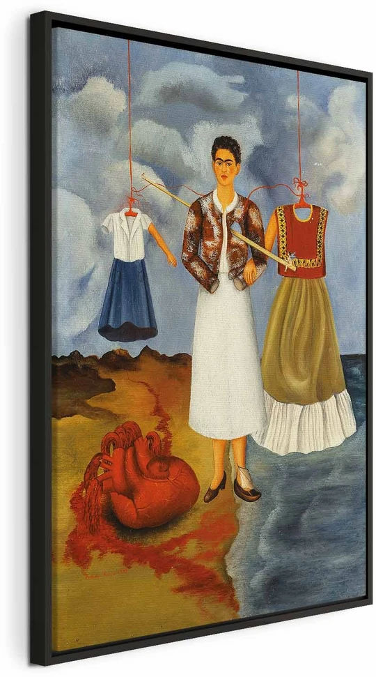 Paveikslas Frida Kahlo - Atmintis (Širdis)