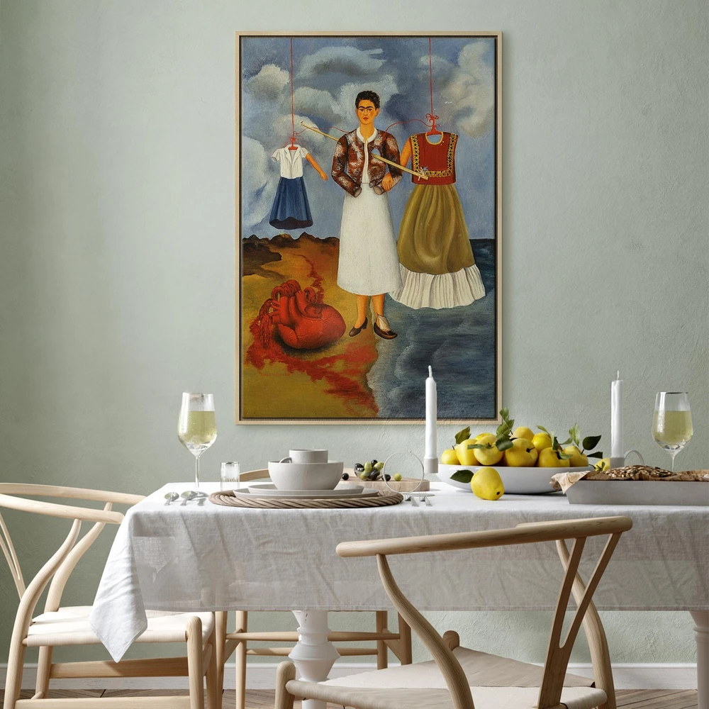 Paveikslas Frida Kahlo - Atmintis (Širdis)