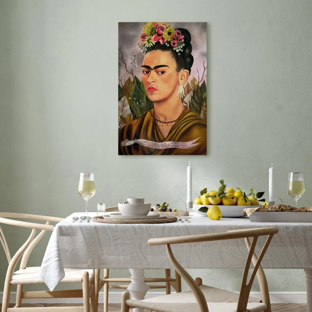 Paveikslas Frida Kahlo - Autoportretas, skirtas dr. Eloesser