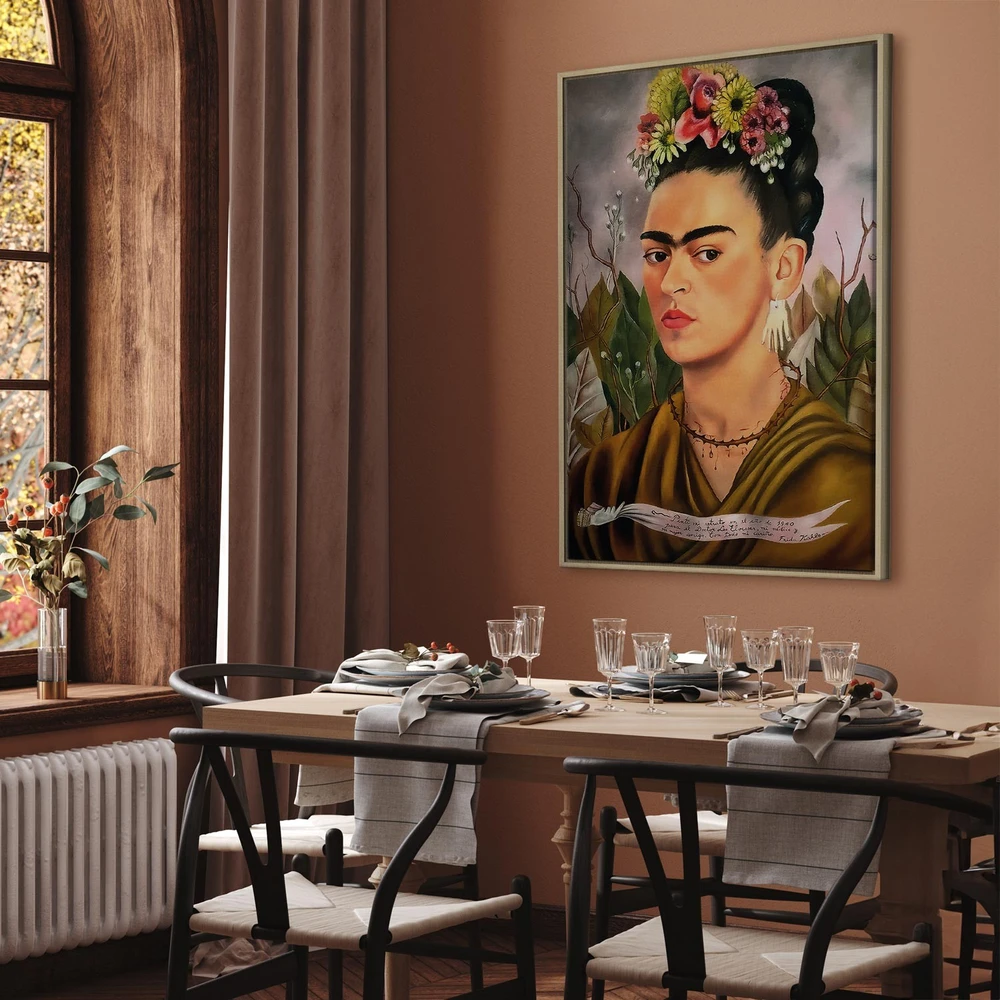 Paveikslas Frida Kahlo - Autoportretas, skirtas dr. Eloesser