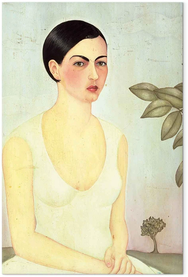 Paveikslas Frida Kahlo - Baltoji dama