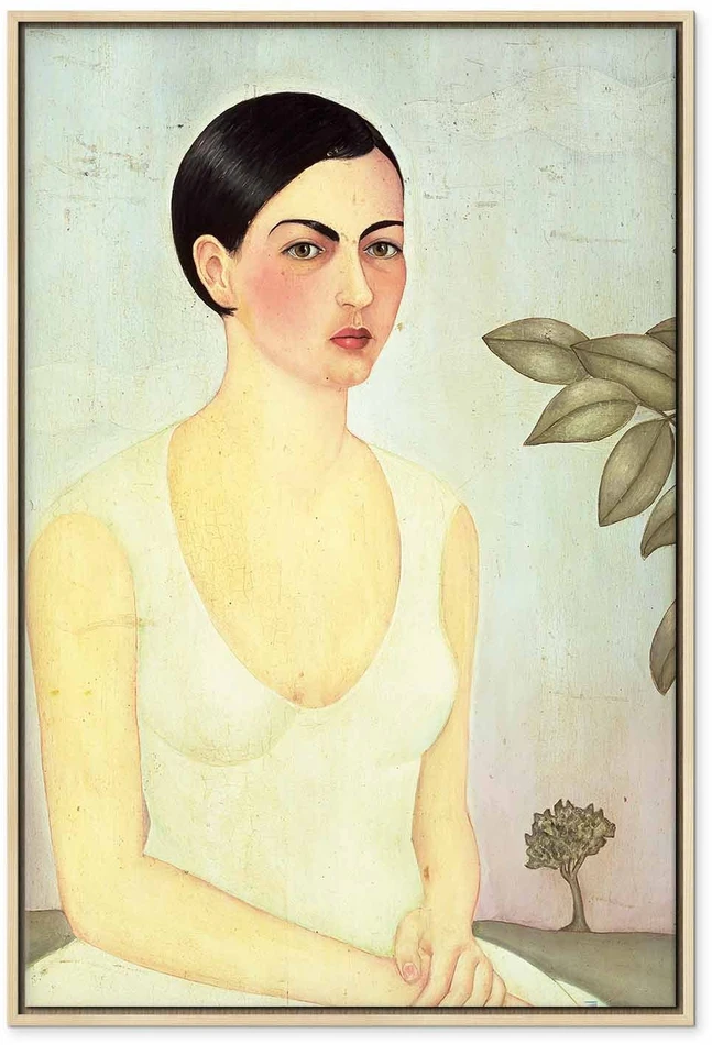 Paveikslas Frida Kahlo - Baltoji dama