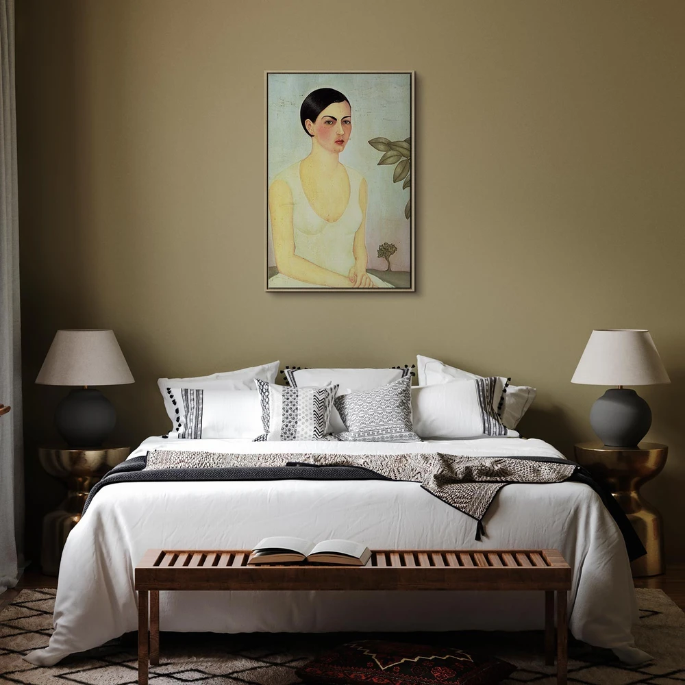 Paveikslas Frida Kahlo - Baltoji dama