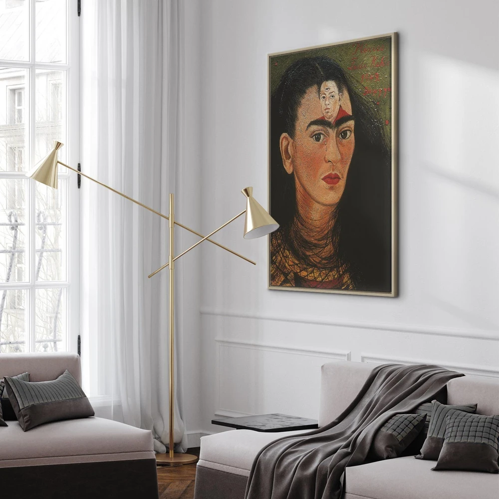 Paveikslas Frida Kahlo - Diego ir aš