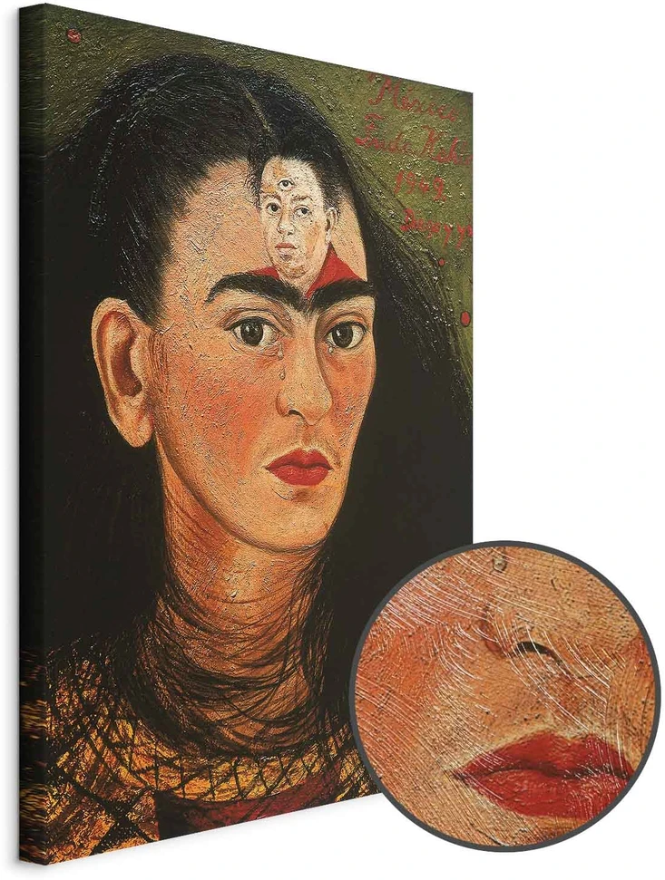 Paveikslas Frida Kahlo - Diego ir aš