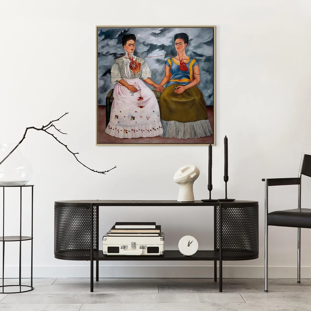 Paveikslas Frida Kahlo - Dvi Fridos