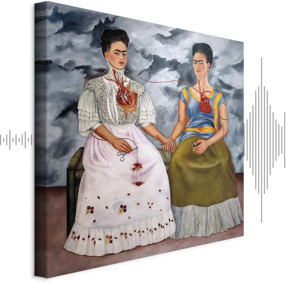 Paveikslas Frida Kahlo - Dvi Fridos