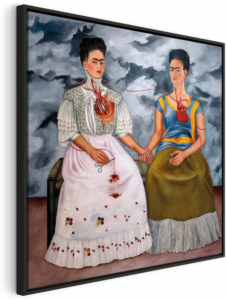 Paveikslas Frida Kahlo - Dvi Fridos