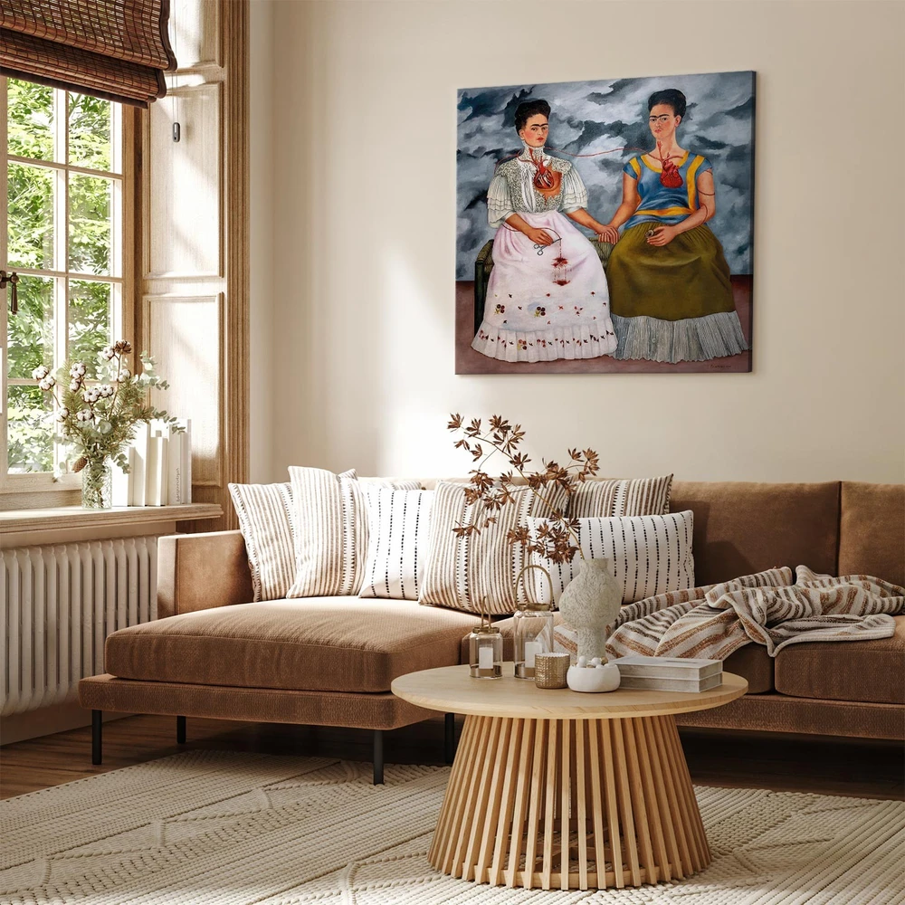 Paveikslas Frida Kahlo - Dvi Fridos