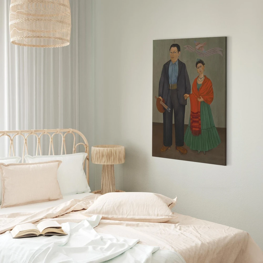 Paveikslas Frida Kahlo - Frida ir Diego Rivera