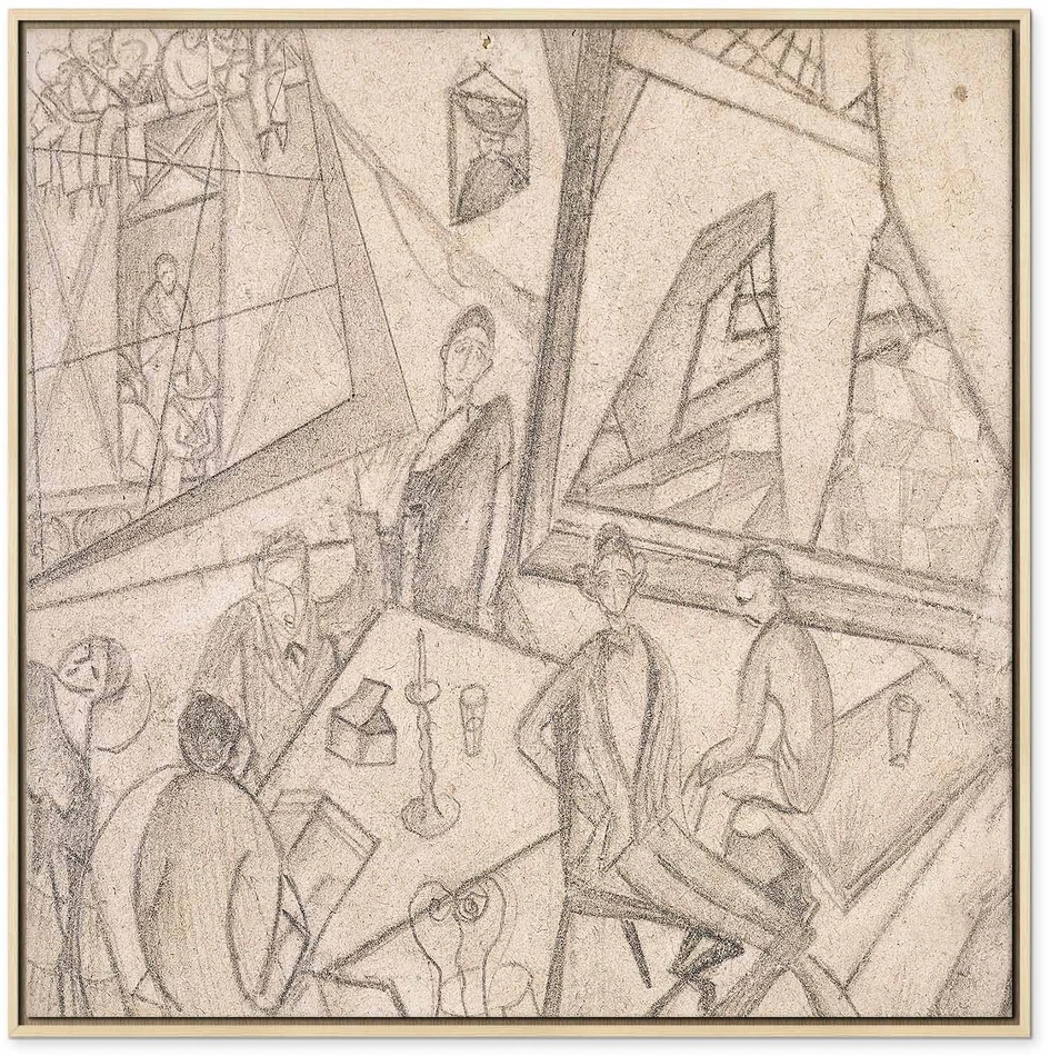 Paveikslas Frida Kahlo - Frida ir jos amžininkai