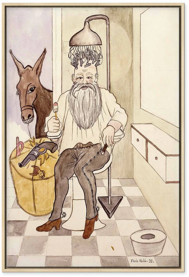 Paveikslas Frida Kahlo - Grožio salonas