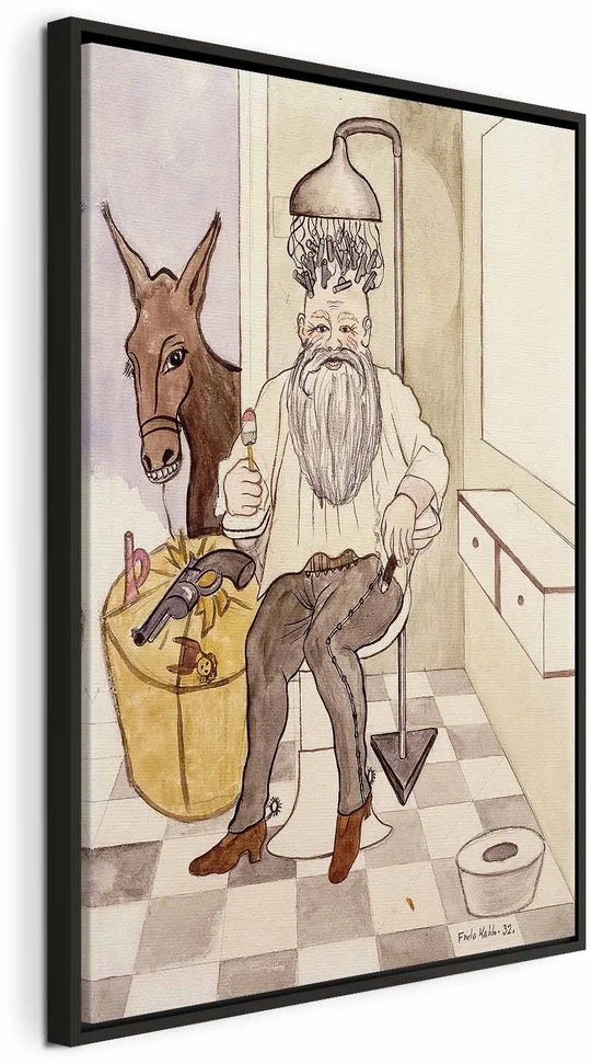 Paveikslas Frida Kahlo - Grožio salonas