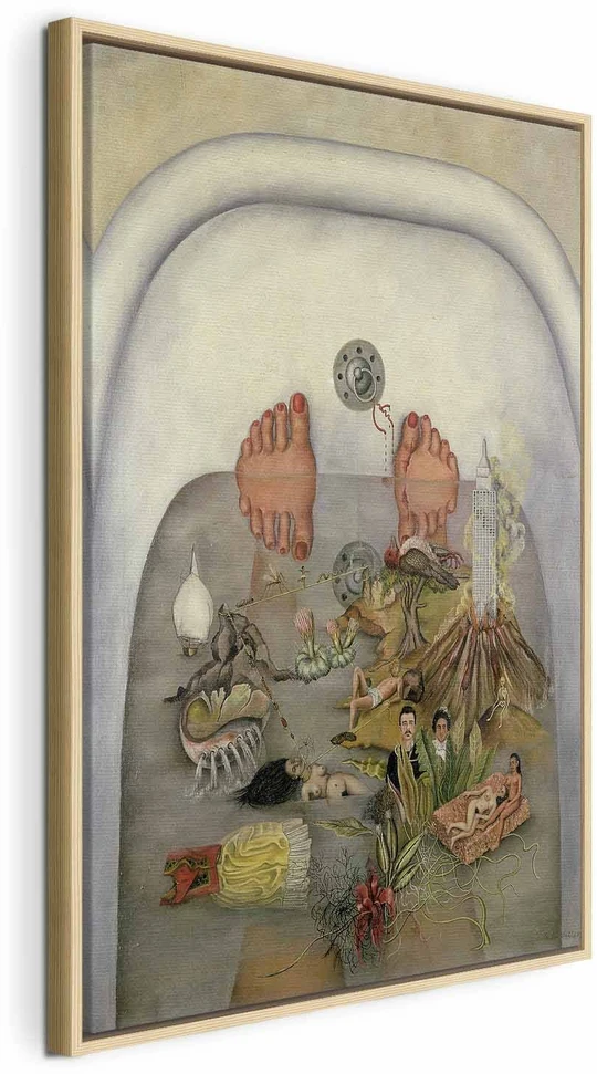 Paveikslas Frida Kahlo - Ką man davė vanduo