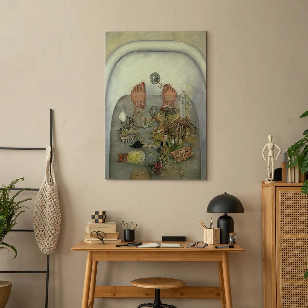 Paveikslas Frida Kahlo - Ką man davė vanduo