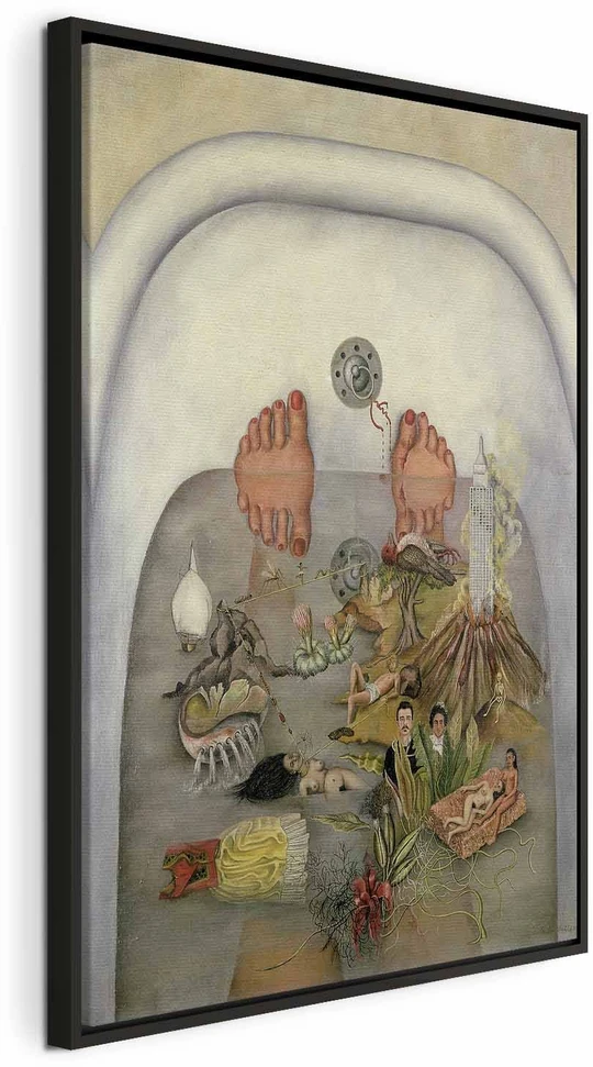 Paveikslas Frida Kahlo - Ką man davė vanduo