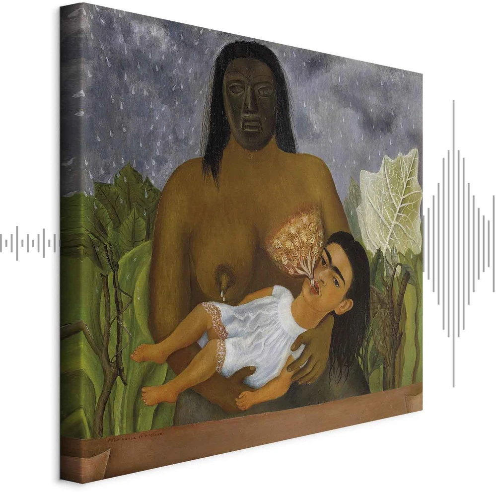 Paveikslas Frida Kahlo - Mano auklė ir aš