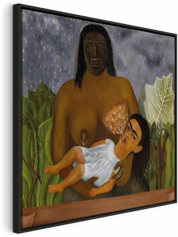Paveikslas Frida Kahlo - Mano auklė ir aš