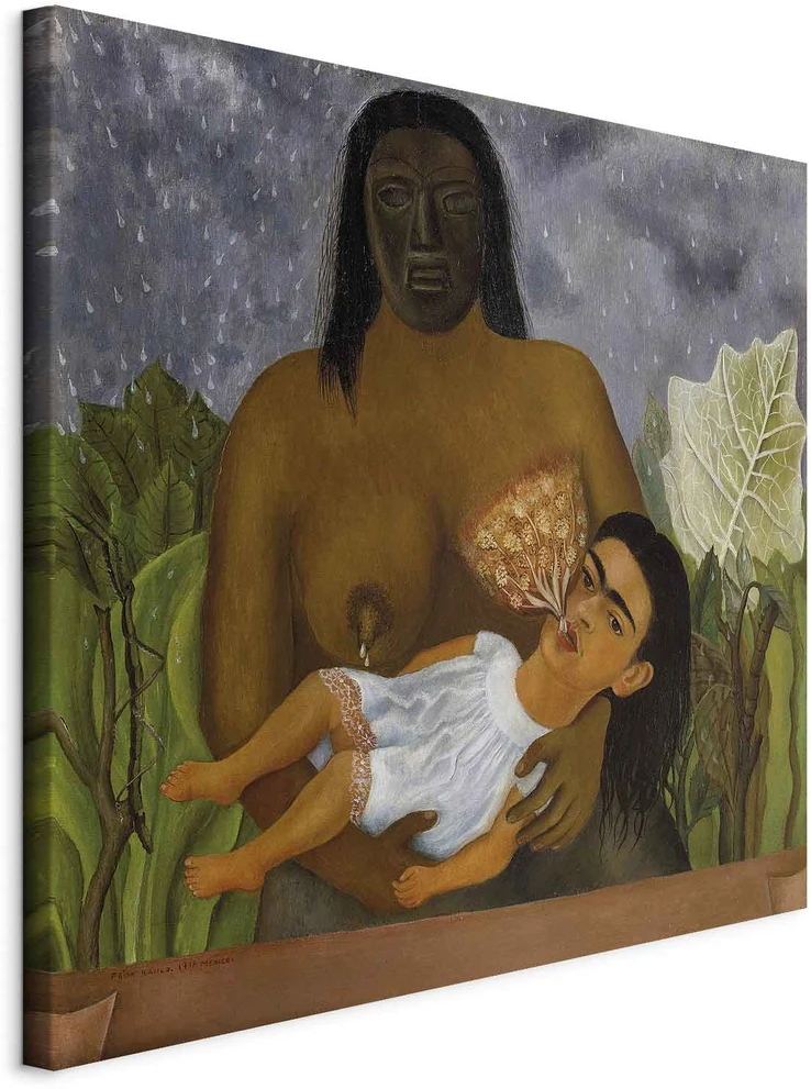 Paveikslas Frida Kahlo - Mano auklė ir aš