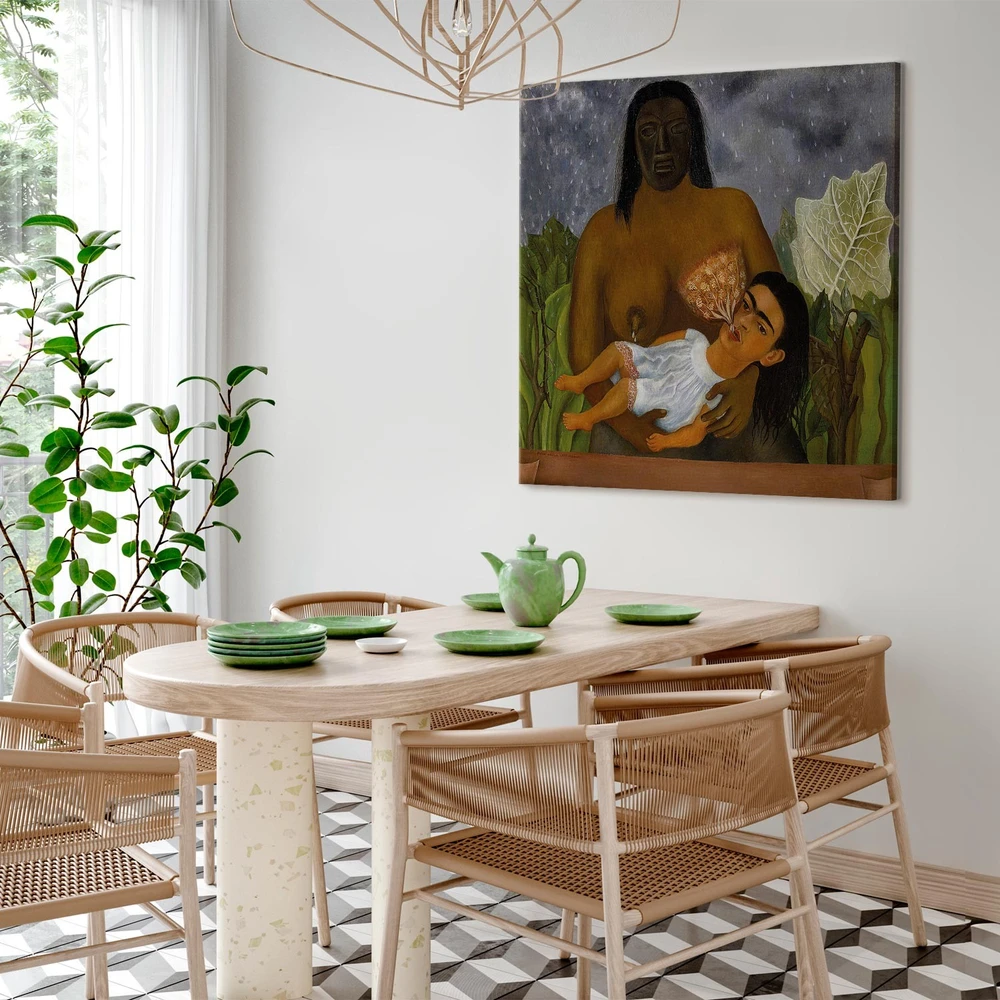 Paveikslas Frida Kahlo - Mano auklė ir aš