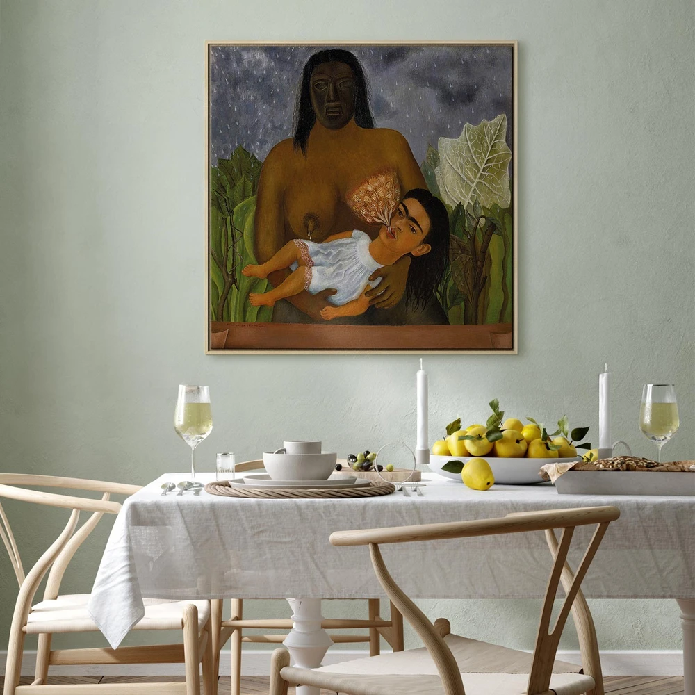Paveikslas Frida Kahlo - Mano auklė ir aš