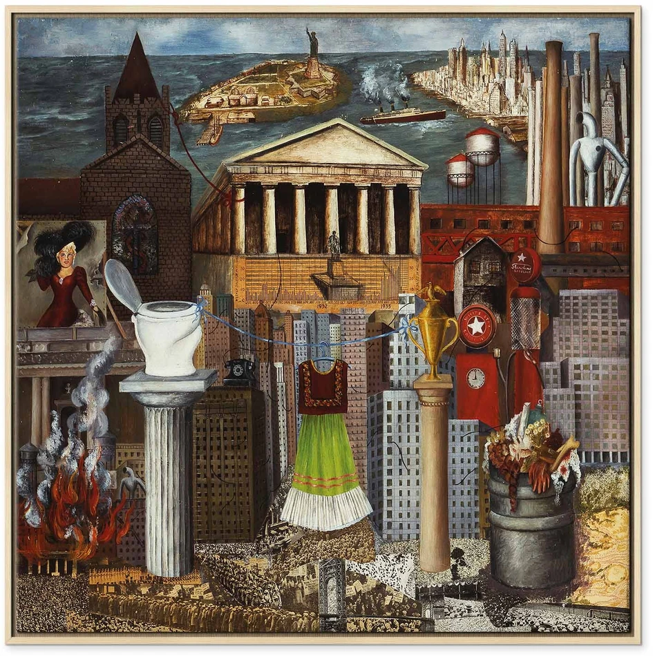 Paveikslas Frida Kahlo - Mano suknelė kabo ten