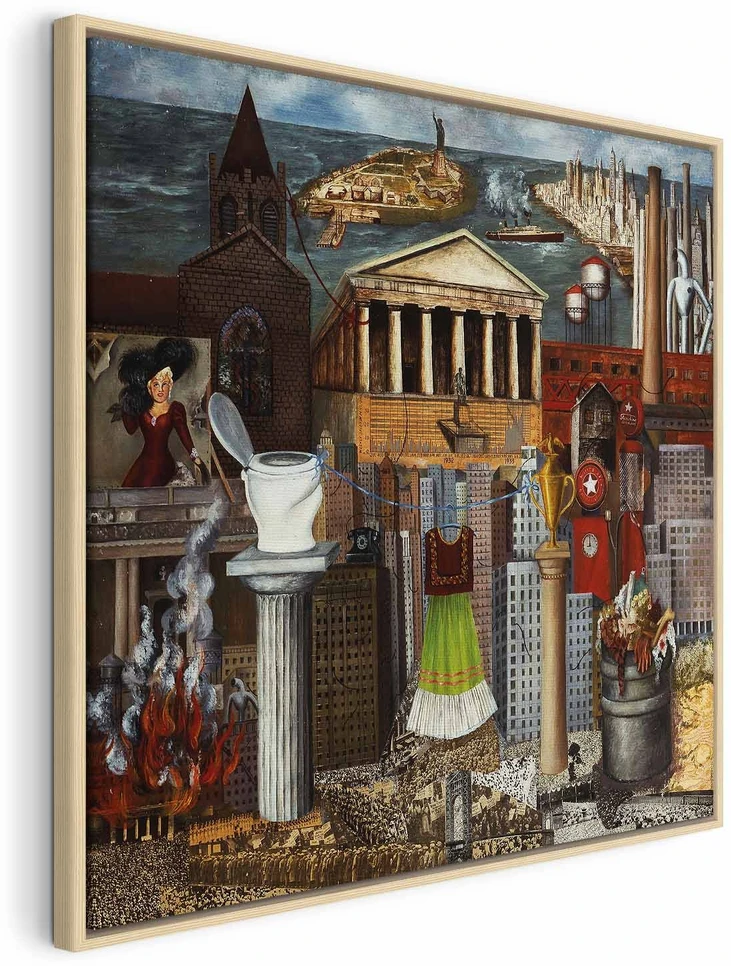 Paveikslas Frida Kahlo - Mano suknelė kabo ten