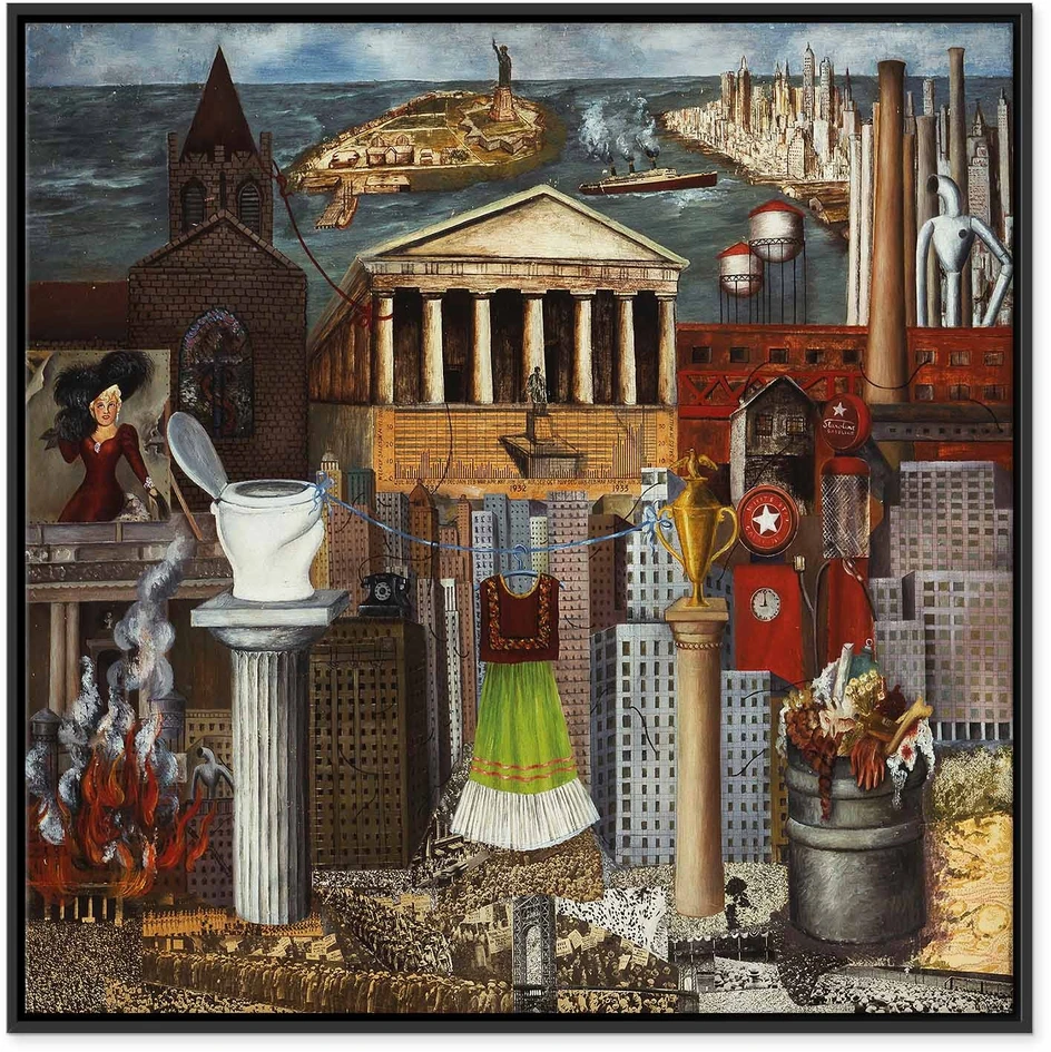 Paveikslas Frida Kahlo - Mano suknelė kabo ten