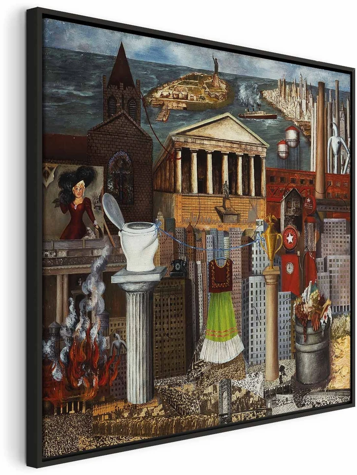Paveikslas Frida Kahlo - Mano suknelė kabo ten