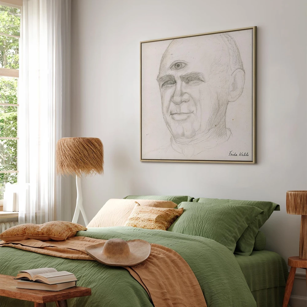 Paveikslas Frida Kahlo - Načo Agirės portretas