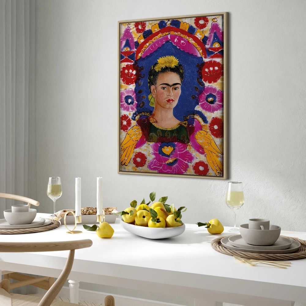 Paveikslas Frida Kahlo - Rėmas (autoportretas)